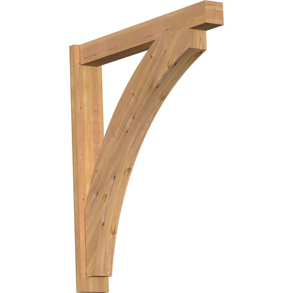 Ekena Millwork Thorton Block Smooth Outlooker, Western Red Cedar, 5 1/2"W x 36"D x 42"H OUT06X36X42THR05SWR - main